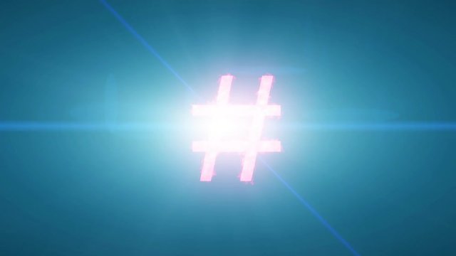Hash tag hashtag explode  social media network post label pound 4k