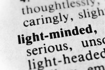 Fototapeta premium Light-minded