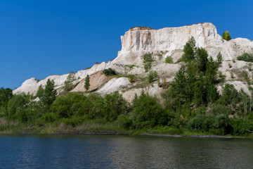 Cliff in Voronezh Grand Canyon "White whell" 