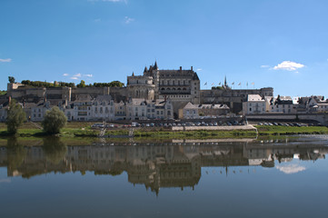 Fototapeta na wymiar Blick auf Amboise