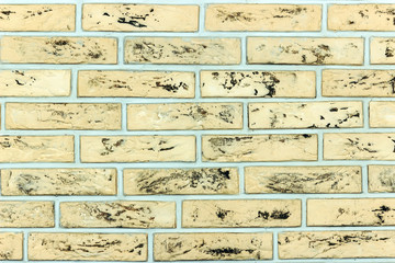 Brick wall design as background texture