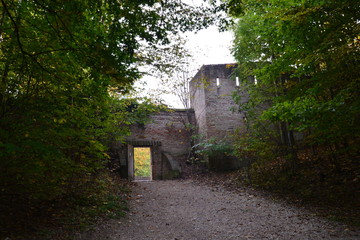 Ausgang Hofgarten Eingang zur Burg Trausnitz