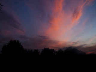 Fototapeta na wymiar After sunset