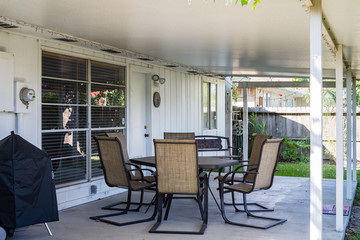 Houston backyard