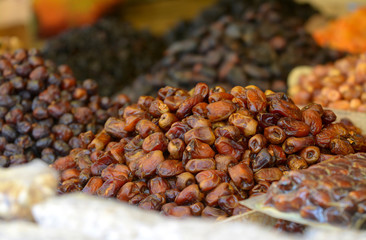 dates on a counter