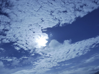 Obraz premium Ciel avant éclipse