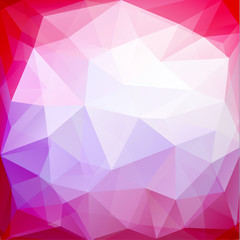 Abstract colorful triangles pattern geometric background - eps10 vector