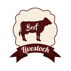 Beet icon. Livestock animal life nature and fauna theme. Isolated design. Vector illustration