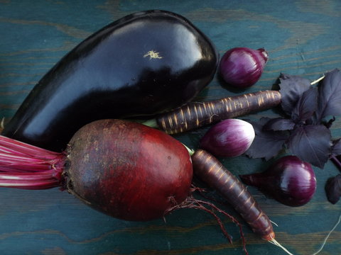 purple vegetables