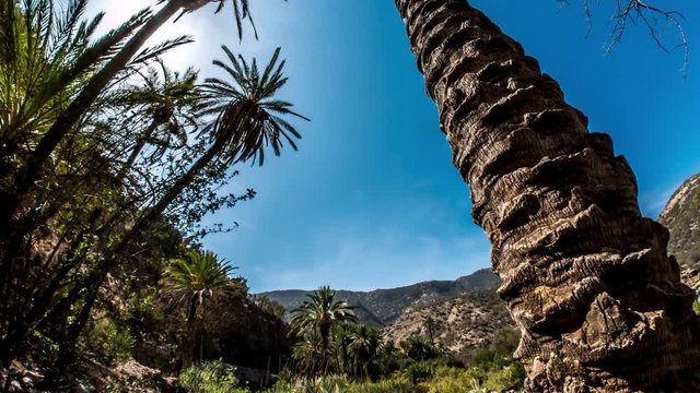 3-Axis timelapse of a valley in Morocco. Shot in 4k.