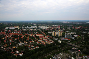 Leipzig, Luftaufnahme
