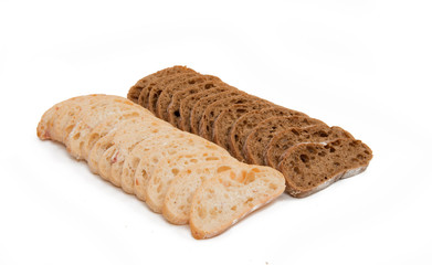 sliced Italian bread ciabatta