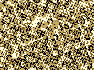 Abstract grunge vector background. Color raster composition of irregular overlapping graphic elements.