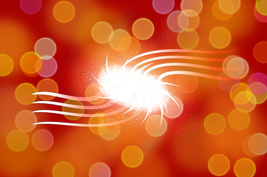 stelle volanti nello spazio
