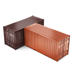 3D rendering containers
