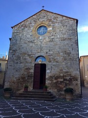 Bibbona, la chiesa parrocchiale - Toscana