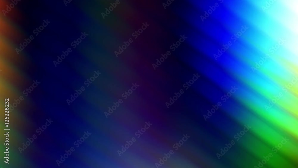 Aufkleber colored wavy lights flowing down loop abstract background