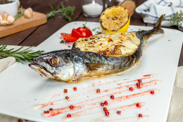 stuffed fish
