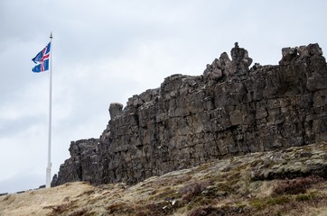 Almannagjaschlucht
Mittelatlantischer Rücken
eurasische Kontinentalplatte
nordamerikanische 