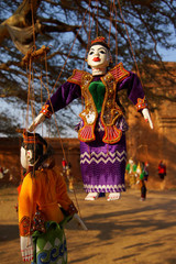 Traditional Burmese puppet