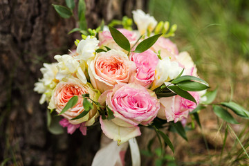 beautiful bridal bouquet , bridal accessories, wedding European,American Wedding