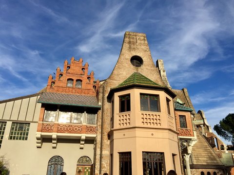 Roma, la Casina delle Civette di Villa Torlonia
