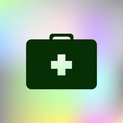 Obraz premium First aid vector icon