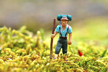 Miniatur-Welt Wandersmann 