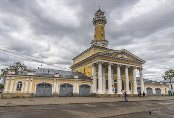 Obraz premium The fire observation tower.