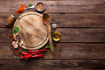 culinary background © Sea Wave