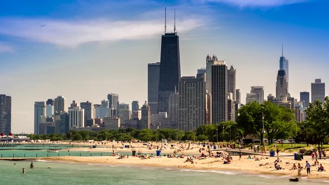 City and the lakefront - Chicago