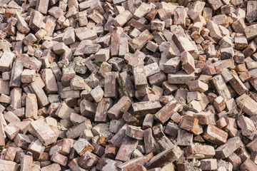 Abstract Brick Background from Old Factory III