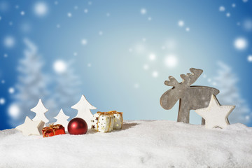 Weihnachtlicher Hintergrund