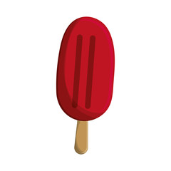 Ice cream icon. security system warning and protection theme. Isolated design. Vector illustration