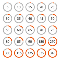simple angle degree symbol vector