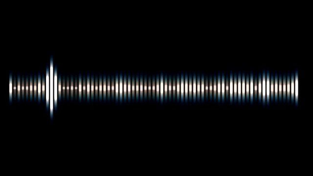 digital audio spectrum sound wave effect
