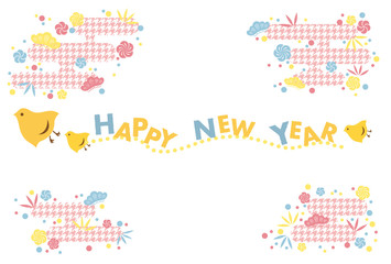 年賀状背景素材