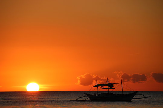 Sonnenuntergang Boracay