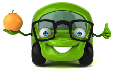 Fun car - 3D Illustration