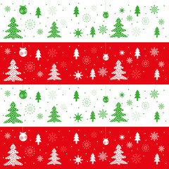 Christmas seamless pattern, beautiful illustrations