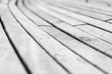 wooden boards in closeup