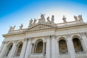 Fototapeta na wymiar Rome, basilique Saint-Jean-de-Latran
