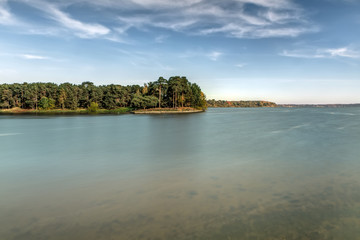 Lagoon slow shutter speed
