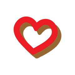 Heart Icon Vector.