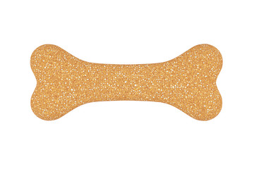 Dog food bone. 3d Rendering