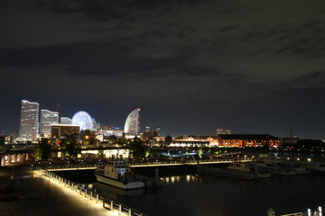 Yokohama night view / 横浜市の夜景