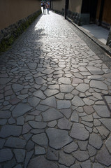 金沢の石畳
