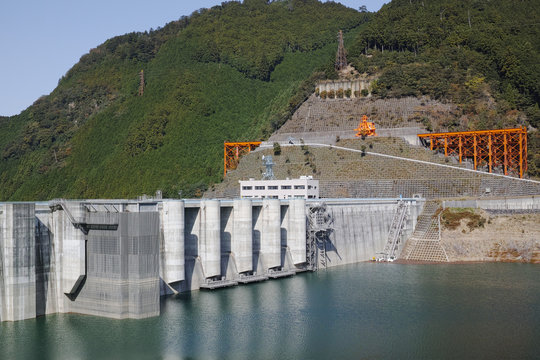 大滝ダム -奈良県吉野郡川上村, Otaki dam,Nara,Japan