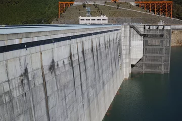 Cercles muraux Barrage 大滝ダム -奈良県吉野郡川上村, Otaki dam,Nara,Japan