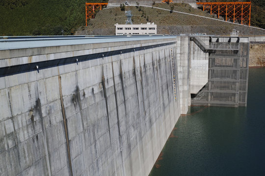 大滝ダム -奈良県吉野郡川上村, Otaki dam,Nara,Japan